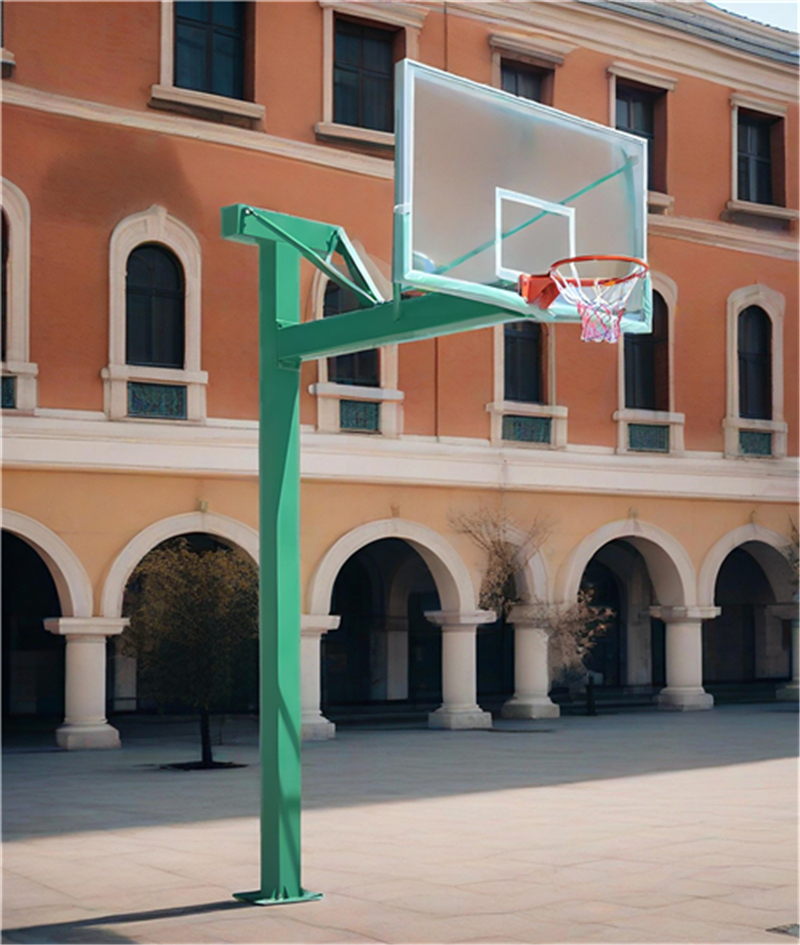 Safe service life of outdoor basketball hoops