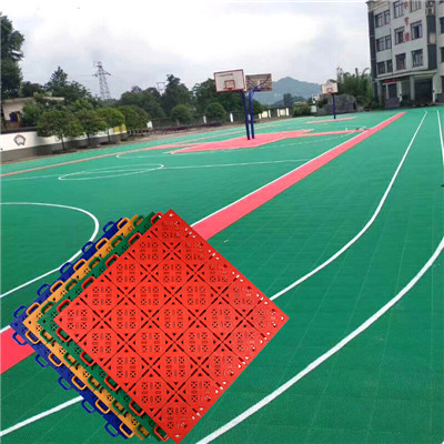 Hebei, China Manufacturing Plant: Features of Suspended Interlocking Flooring